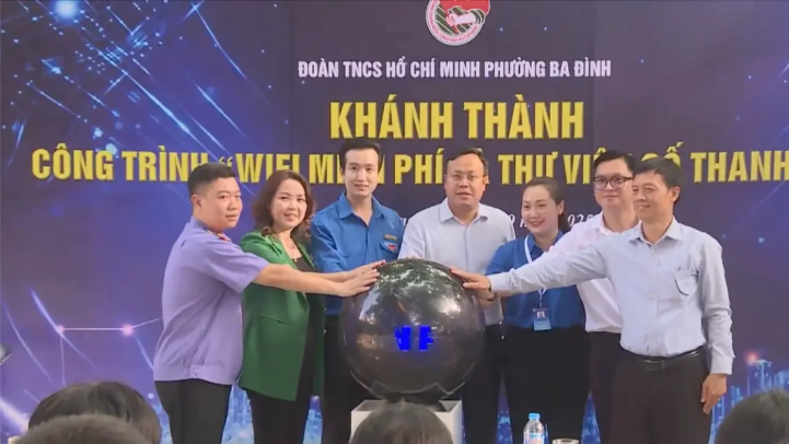 Kết nối giữa di sản và công nghệ tại đền Quán Thánh